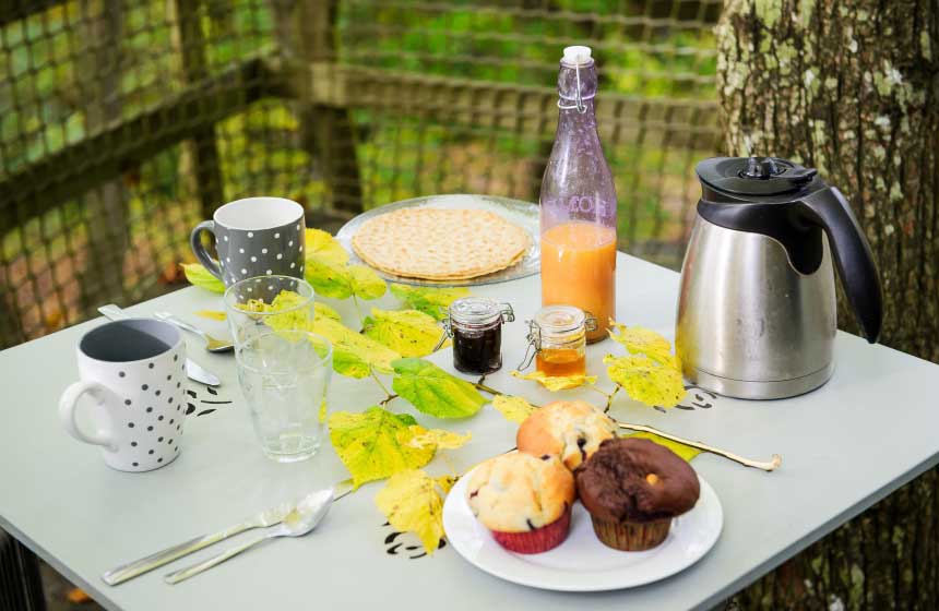 Un petit-déjeuner aux Naturelles Insolites à Pronleroy dans l’Oise