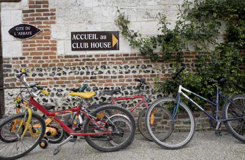 Les vélos du Domaine du Lieu Dieu à Beauchamps
