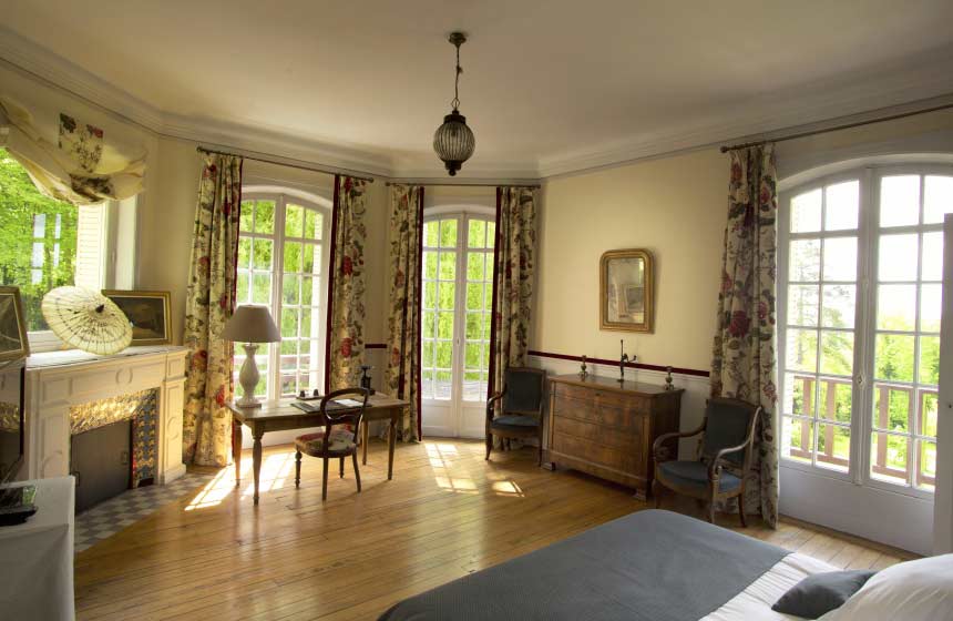 Votre chambre “La Lakmé” à la Villa du Châtelet