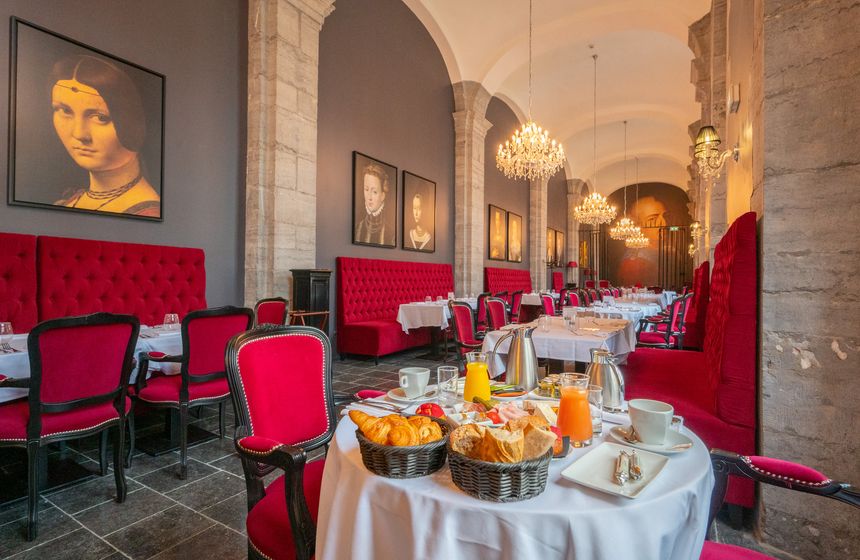 Le petit-dejeuner du Royal Hainaut Spa & Resort Hotel