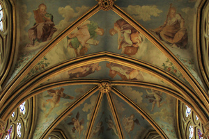 fresques primatice à l'abbaye de chaalis