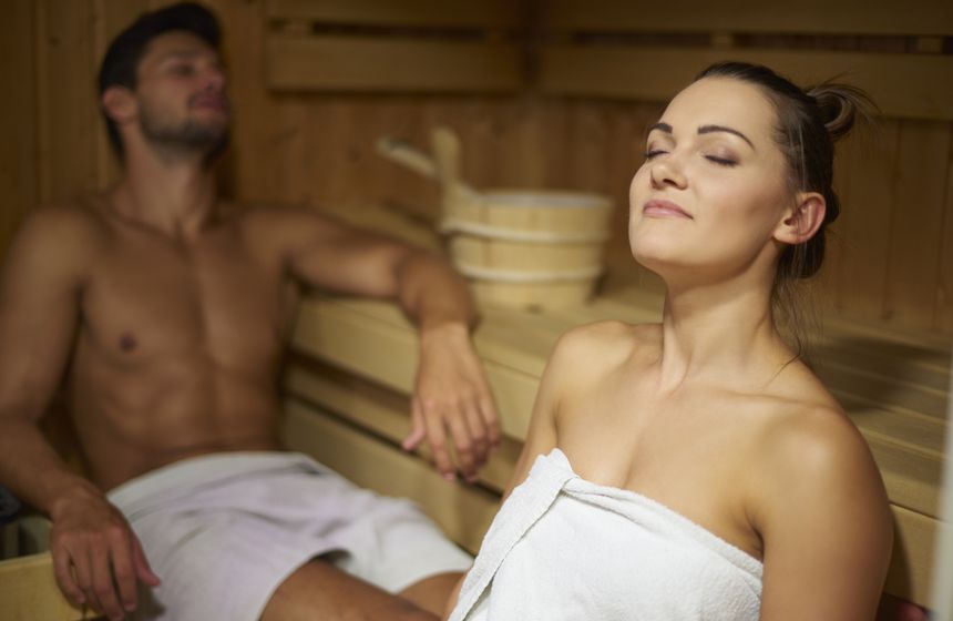 Un sauna privatif est aussi à votre disposition dans chaque gîte - Gravelines