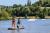 Paddle sur les étangs au Domaine du Lieu Dieu à Beauchamps