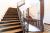 L'accès aux suites par le grand escalier du 18ème à l'Abbaye de Valloires
