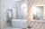 Salle de bain de votre suite avec spa au jardin à La Maison de Plumes à Heuchin